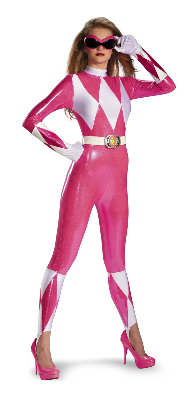 Pink Ranger Costume Form Fitting